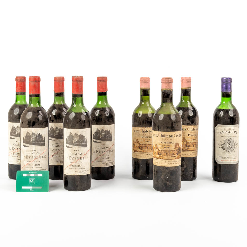 Een collectie wijn: 1x Château L