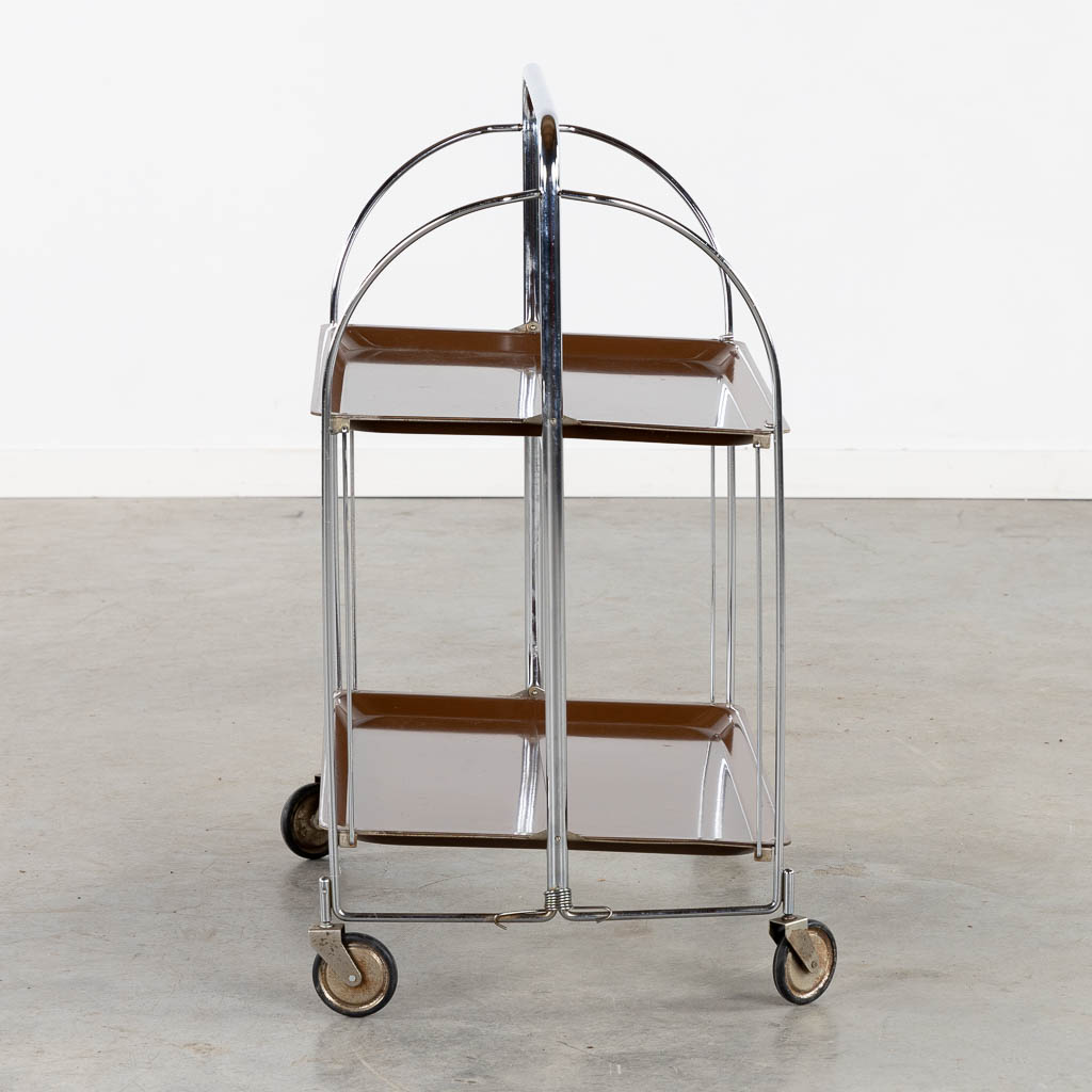 Bremshey Gerlinol, a foldable serving cart. (L:41 x W:79 x H:78 cm)