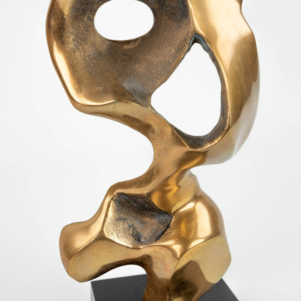 Michel JAUBERT (XX-XXI) 'Table lamp' made of bronze. (H:64cm)