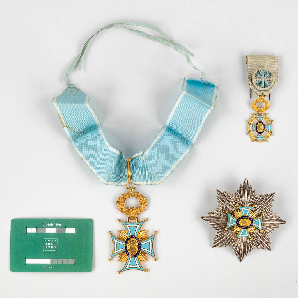 A collection of 3 medals Officier, Commandeur of the 
