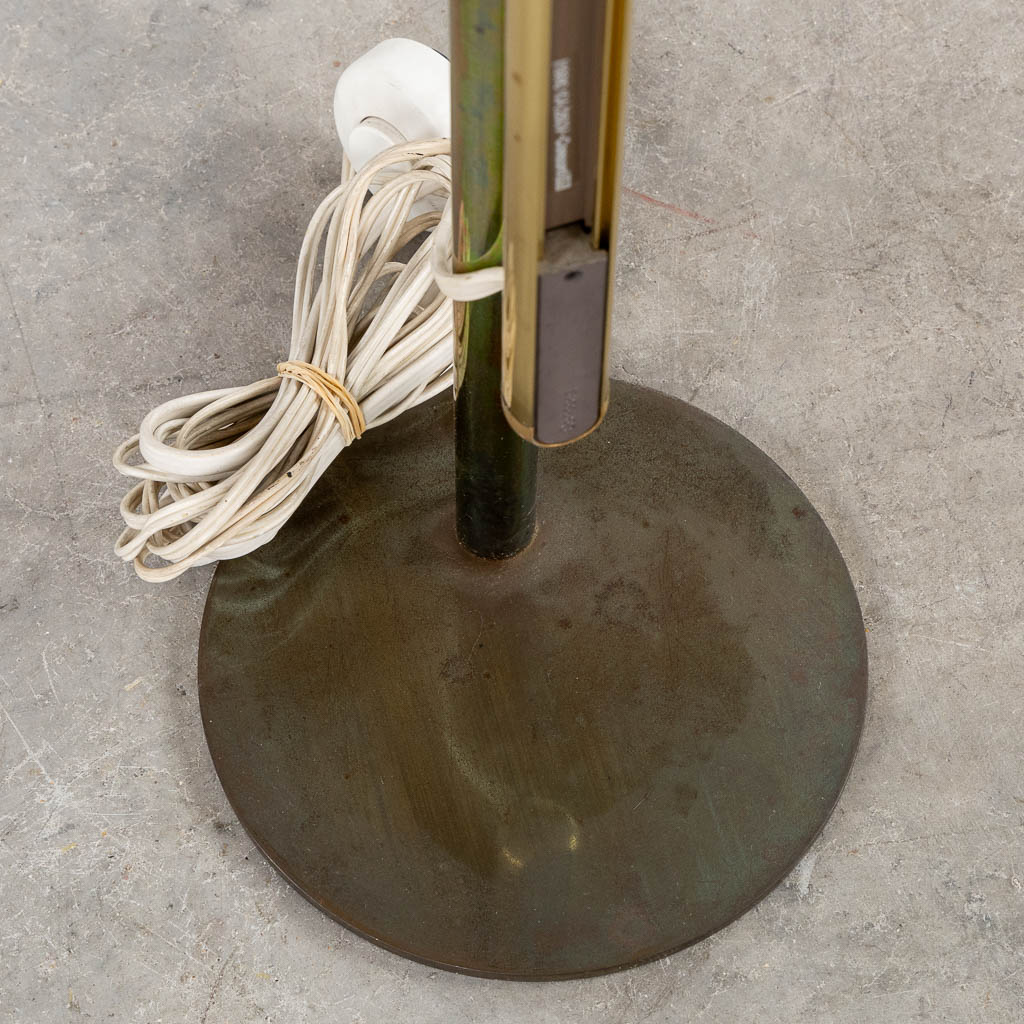 Concord, A decorative floor lamp, gilt brass. (H:167 cm)