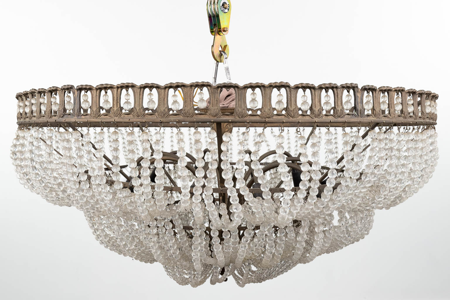 A large chandelier 