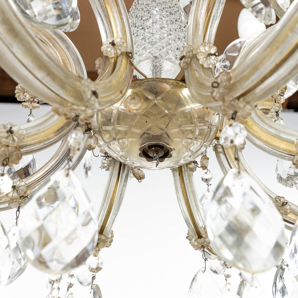 A collection of 2 chandeliers 