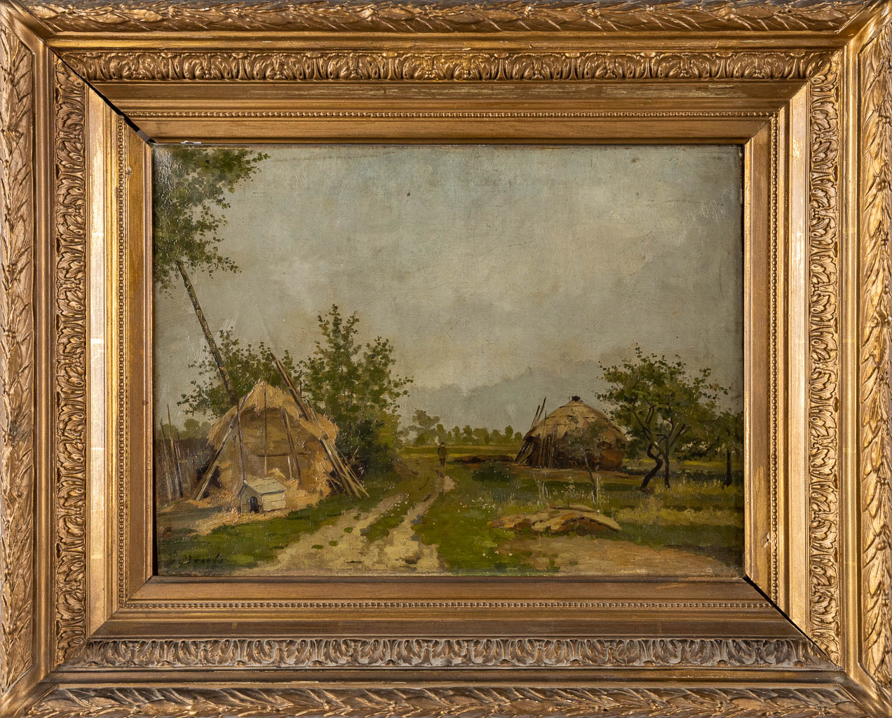 An antique painting 