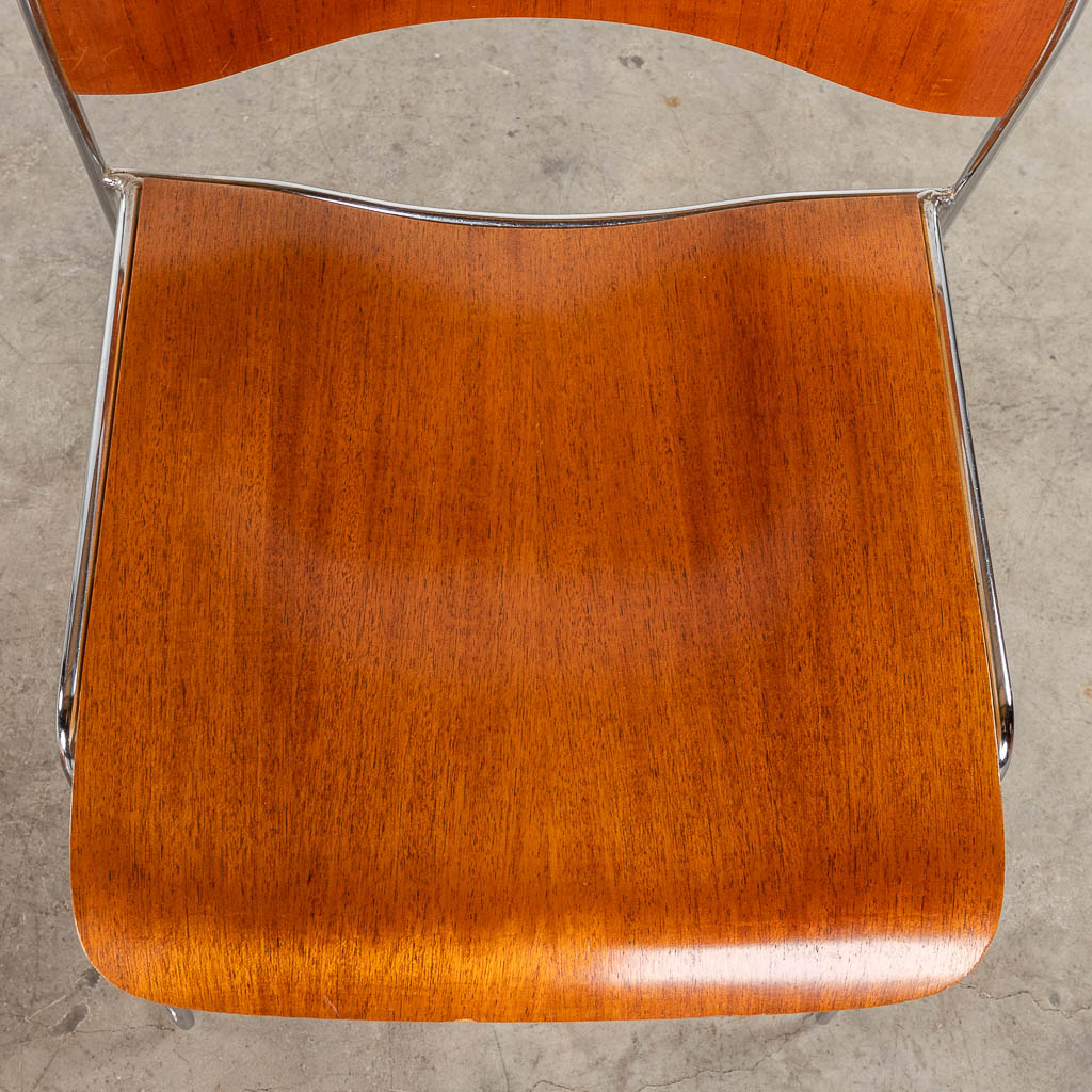 David Lincoln ROWLAND (1924-2010) '40/4 chair' voor HOWE classic. Een set van 5 stoelen. 