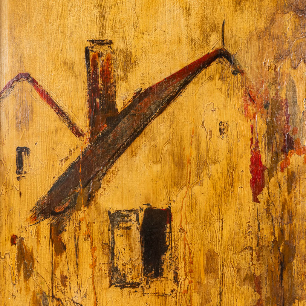 Paul HAGEMANS (1884-1959) 'Fall' oil on board. (W:87 x H:118 cm)