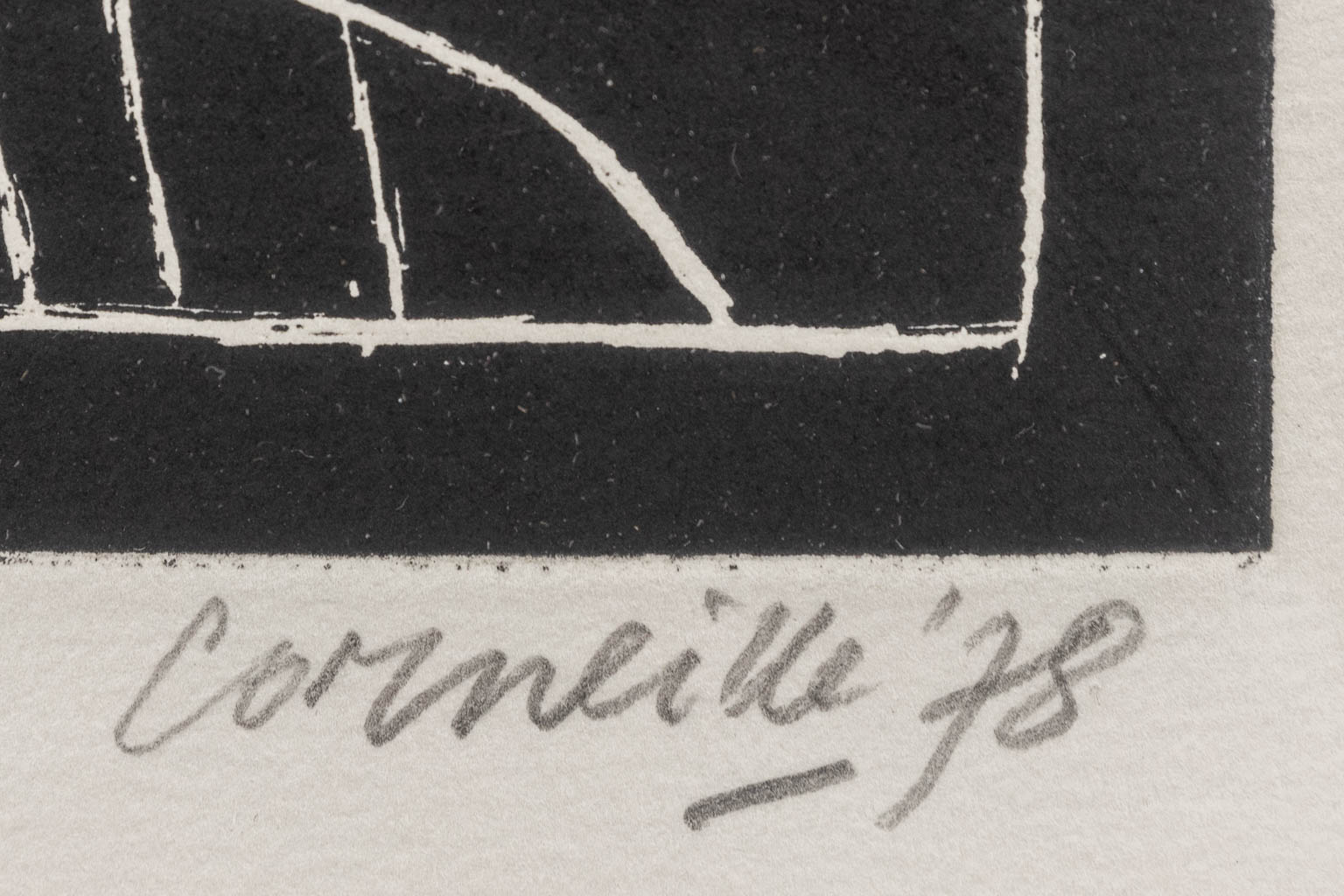 CORNEILLE (1922-2010) een lithografie, Epreuve D