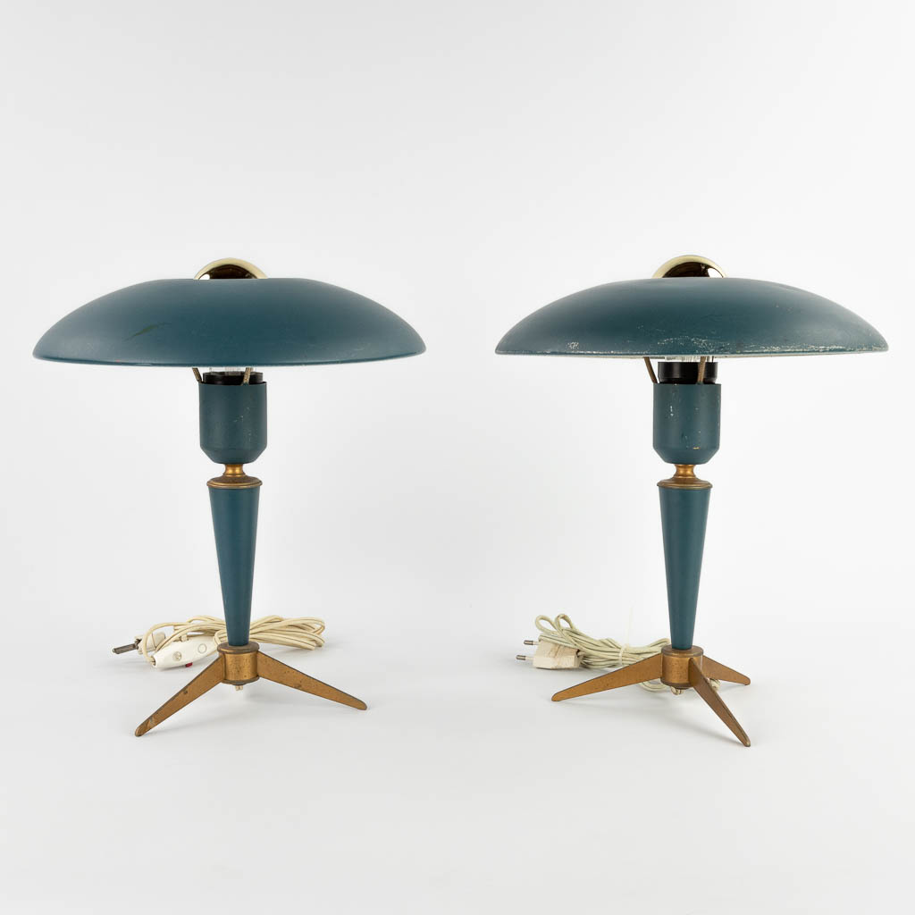 Louis Christian KALFF (1897-1976) 'Twee Tafellampen' (H:32 x D:28 cm)