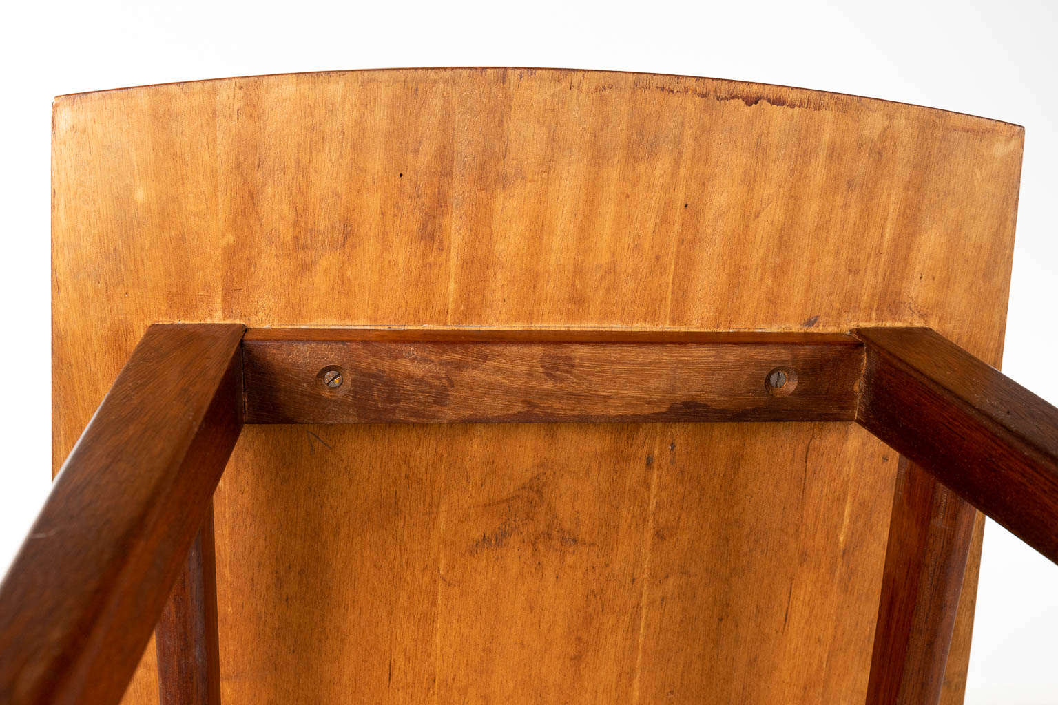 A mid-century Scandinavian coffee table, probably solid teak. (D:50 x W:120 x H:45 cm)