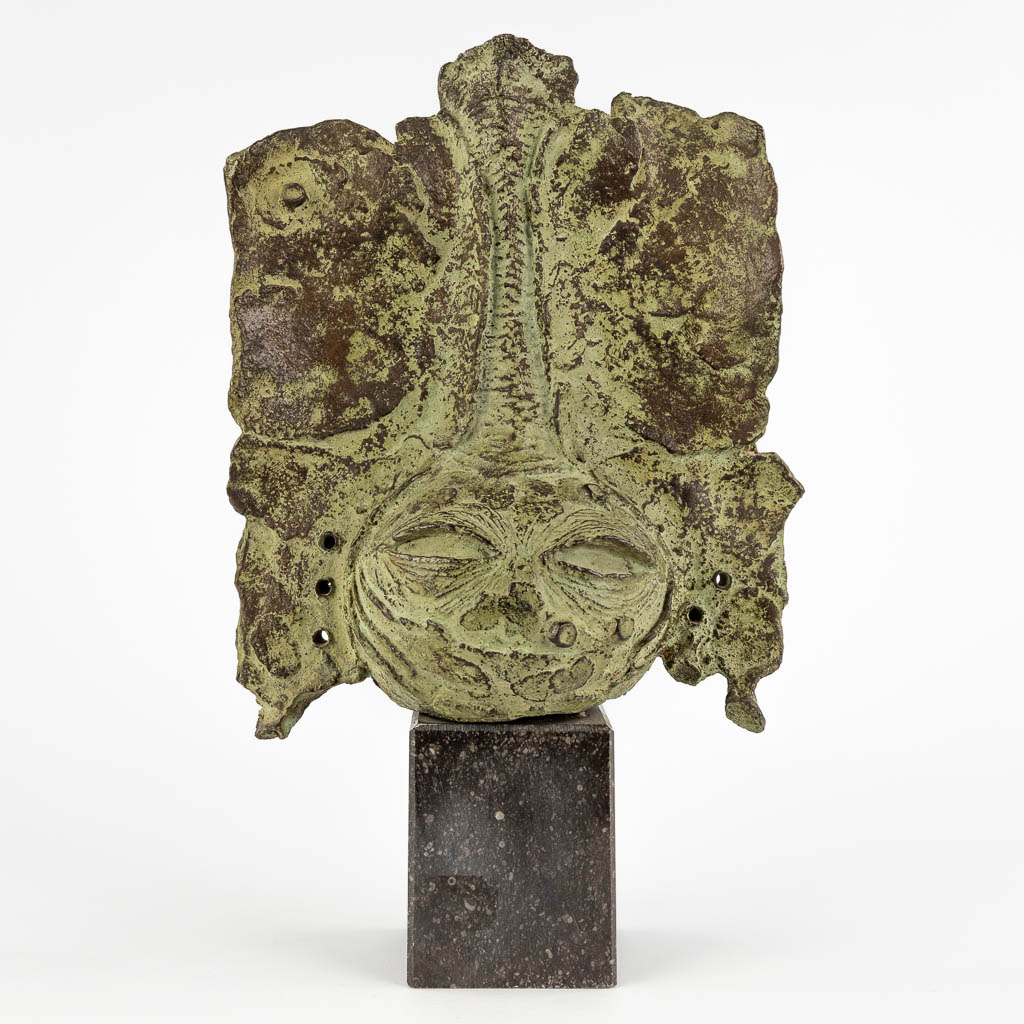 Jef VAN TUERENHOUT (1926-2006) 'Sculpture' bronze (D:13 x W:20 x H:32 cm)