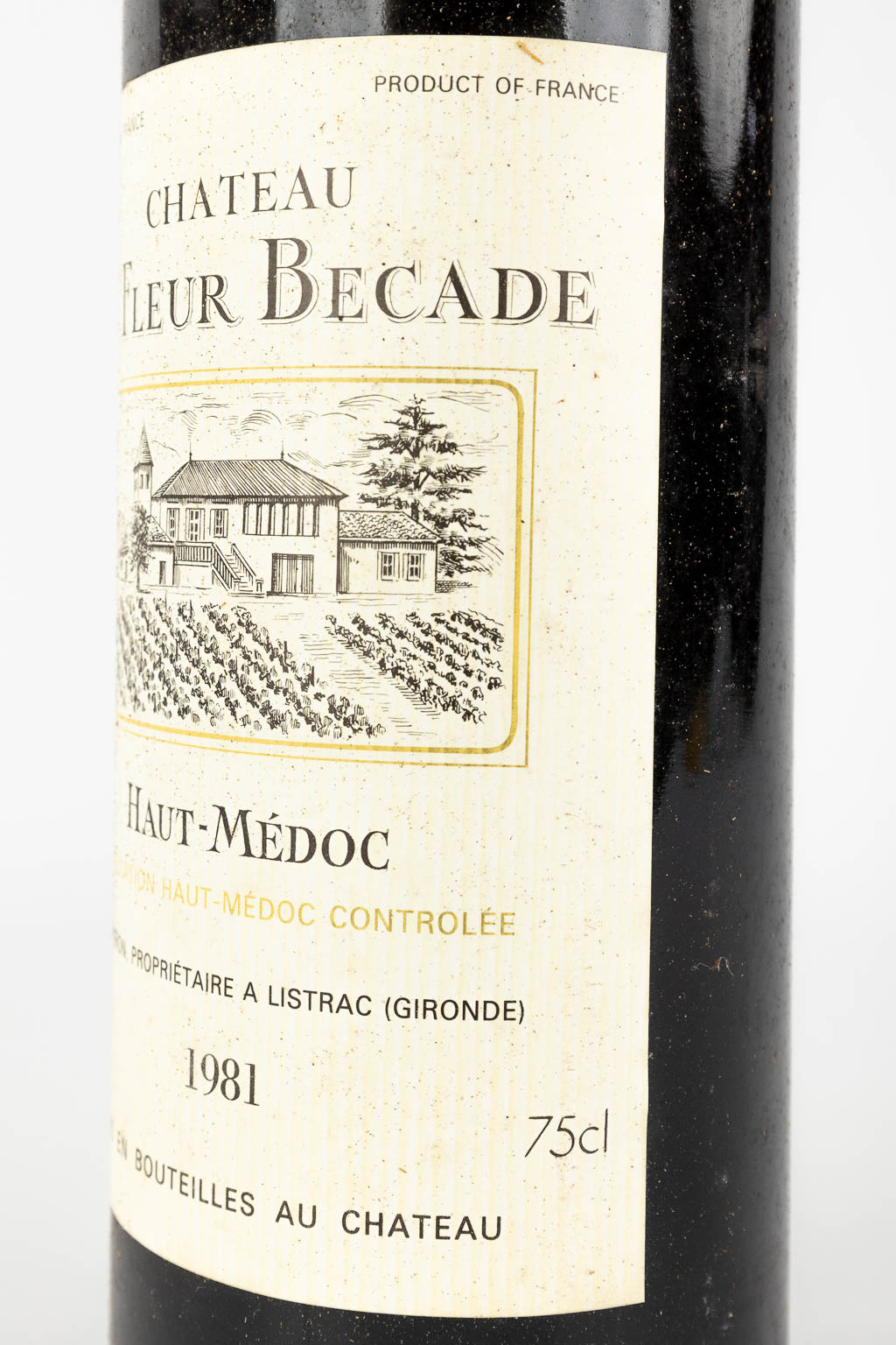 Château La Fleur Becade, 1976, 5 bottles 1981, 1 bottle.