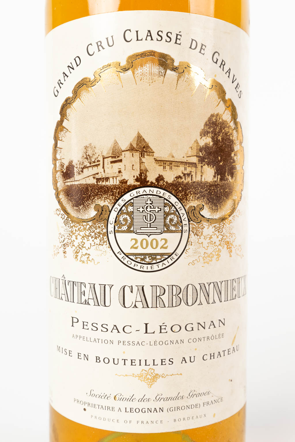 Een collectie van 15 flessen wijn Sauternes: 11 x Château Suduiraut 1995, 6 x Château Carbonnieux 2002. 