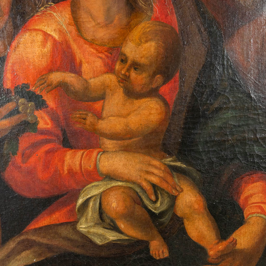 Attributed to Hubertus Saracin QUELLINUS (c.1619-1687) 'Christmas Scène' a painting oil on canvas. (79 x 110 cm)