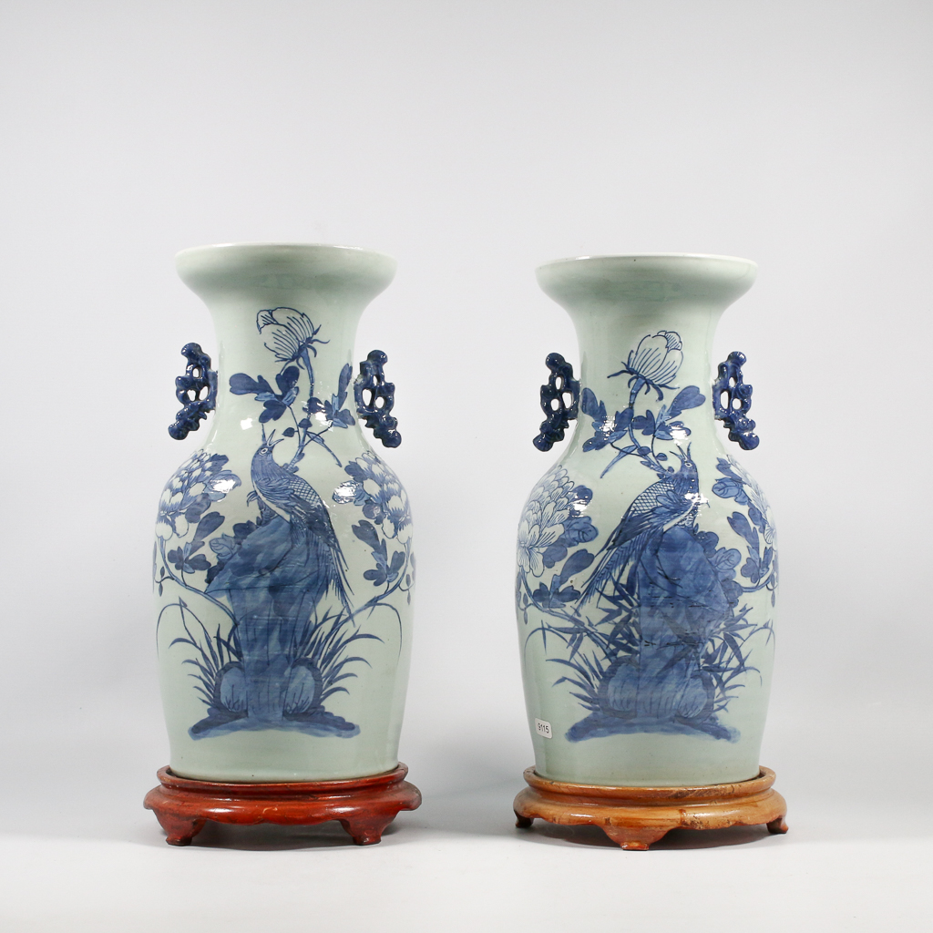  Pair of Chinese vases