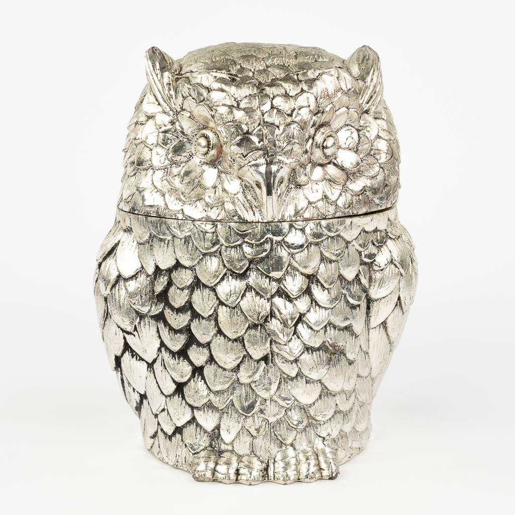 Mauro MANETTI (1946) 'Owl' a mid-century ice-pail. (W:15 x H:20 cm)