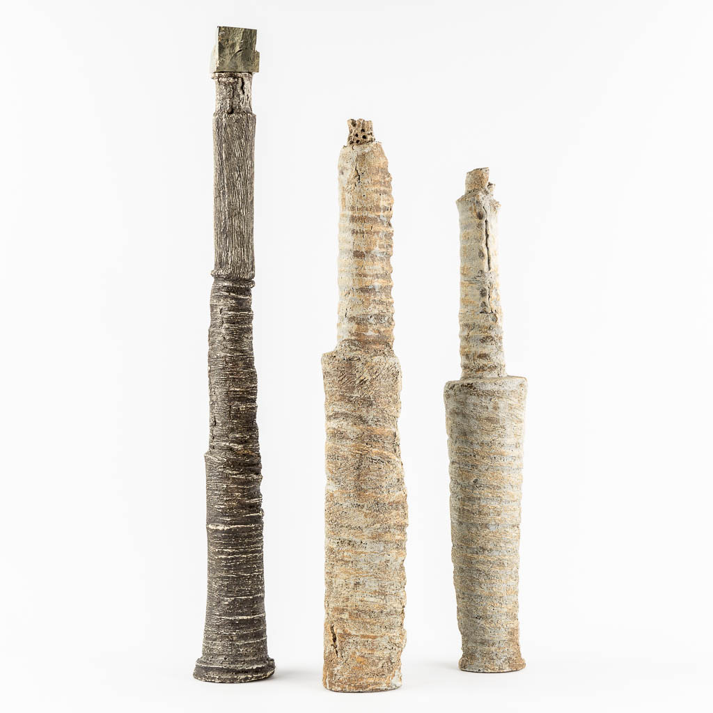  Pia MANU (XX) 'Three Decorative Sculptures'