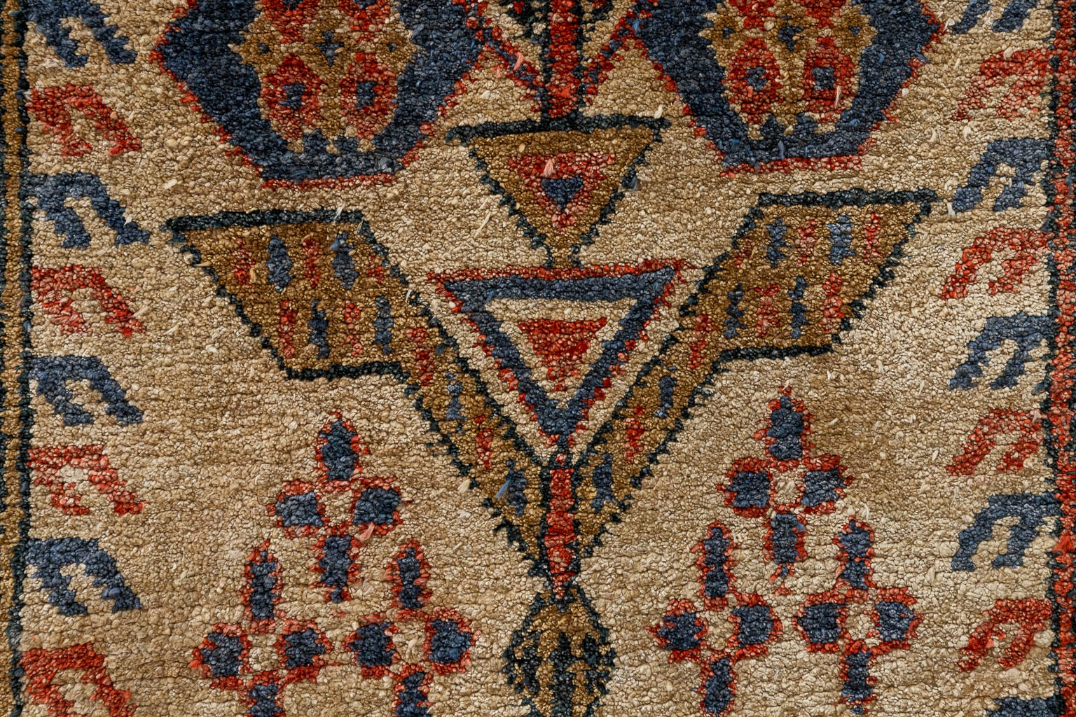 Een Oosters handgeknoopt zijde tapijt, Bashir Afghanistan. (D:119 x W:162 cm)