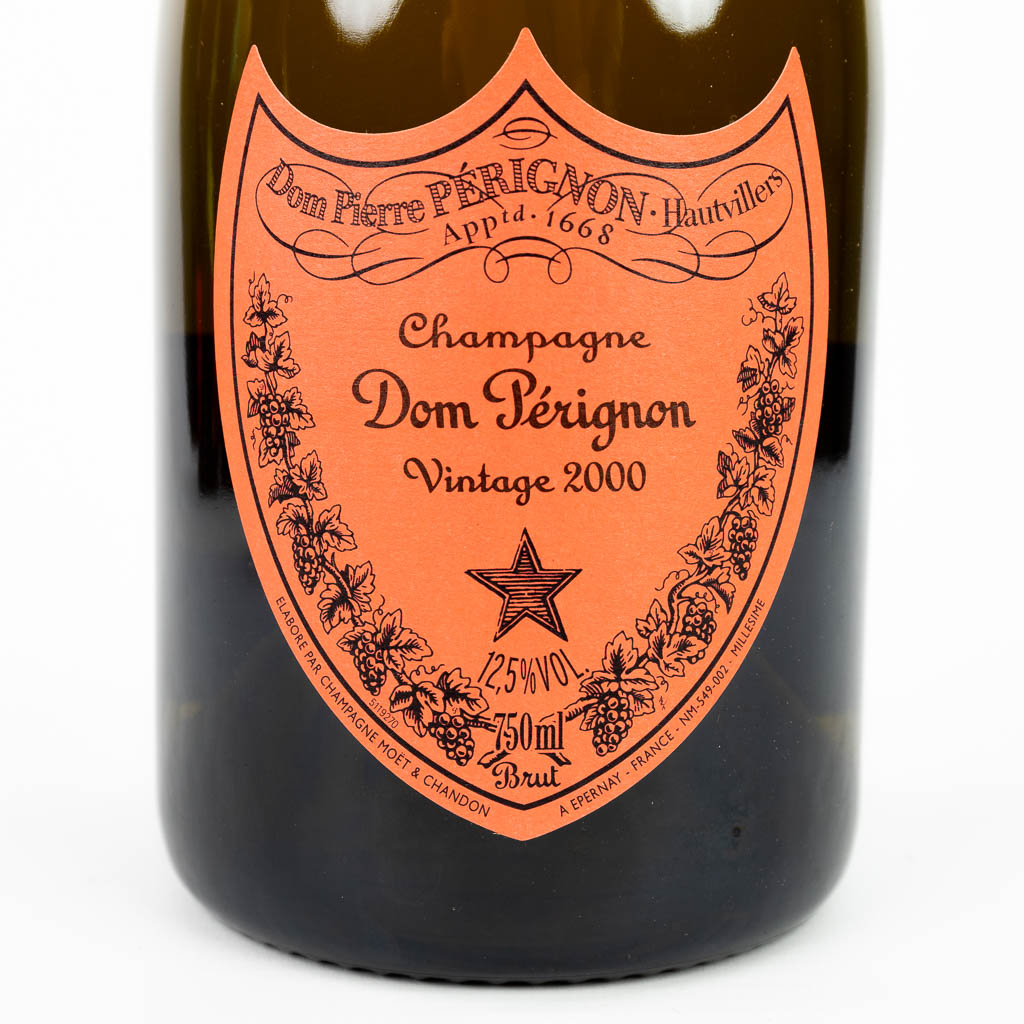 Dom Pérignon Champagne Vintage 2000 Brut, 2 flessen. 