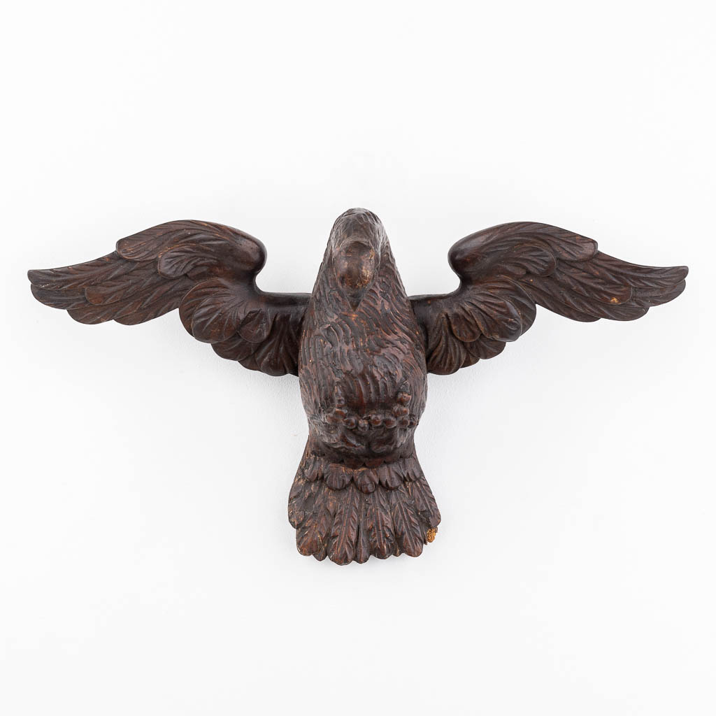  A wood-sculptured dove of peace, 19th century. 