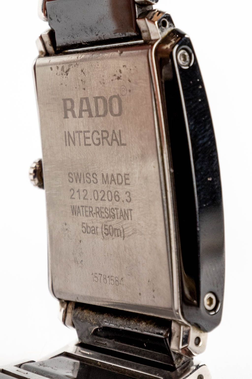Rado Integral, een herenpolshorloge. Originele doos. (W:3,1 x H:4,1 cm)
