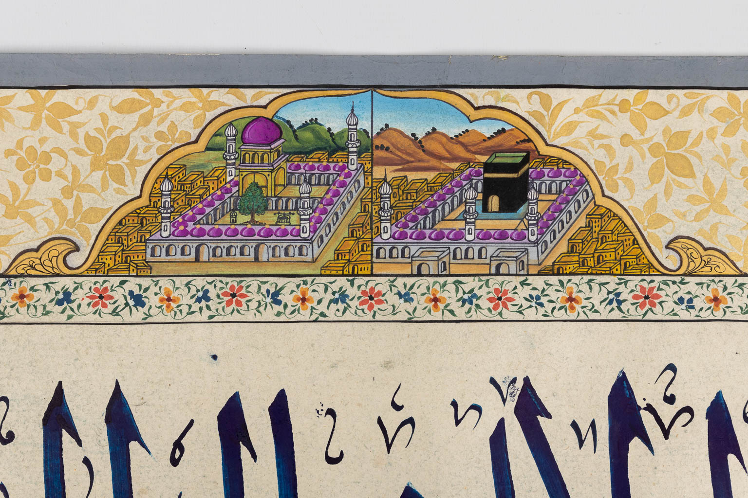 Two Ottoman Caligraphic Qita