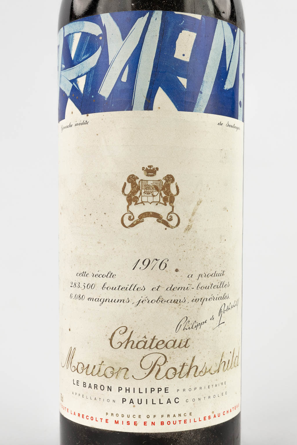 Château Mouton Rotchild 1976, Château Montrose 1975, Château Cheval Blanc 1968