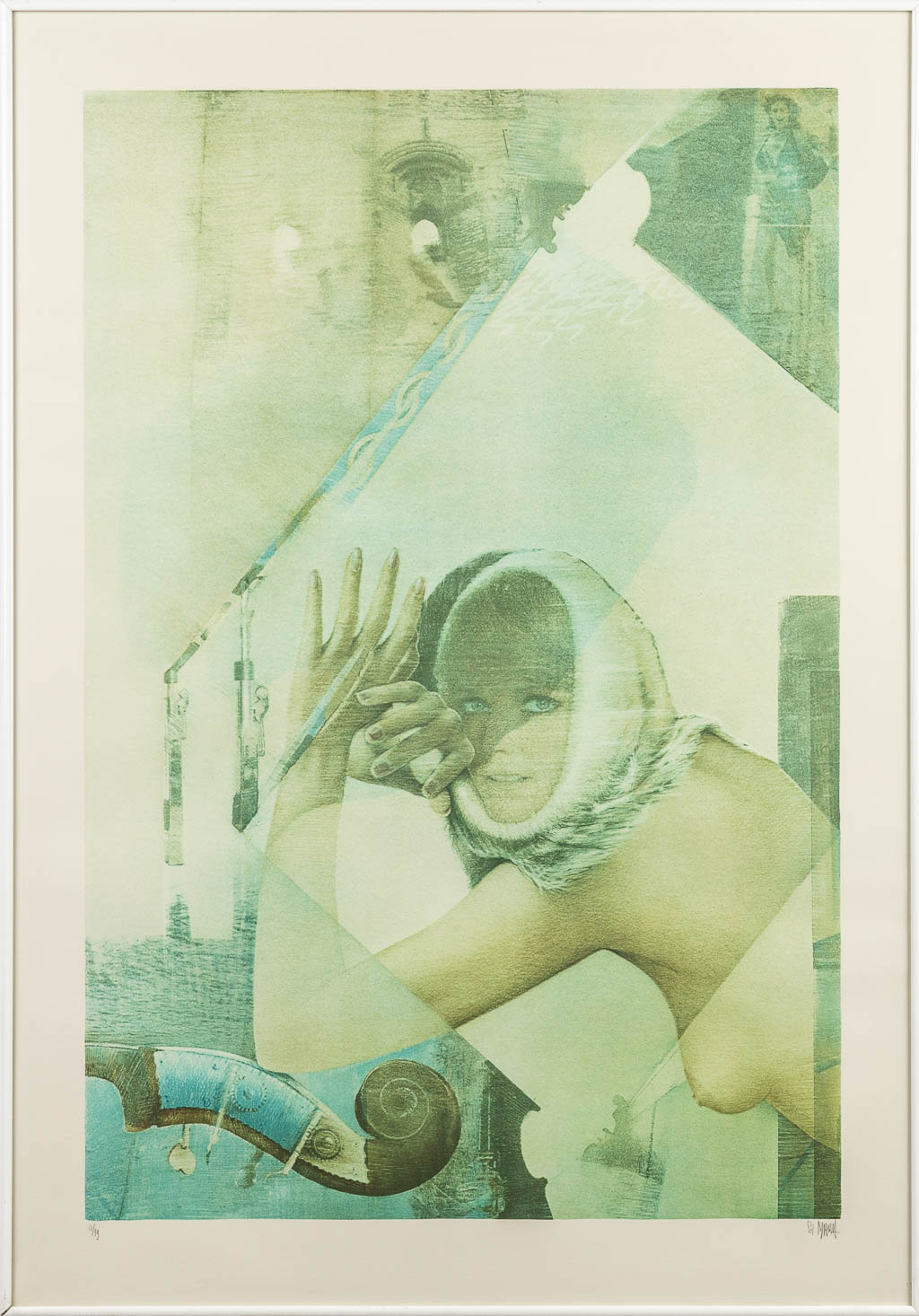 Pol MARA (1920-1998) a lithograph 11/99. (53 x 79 cm)