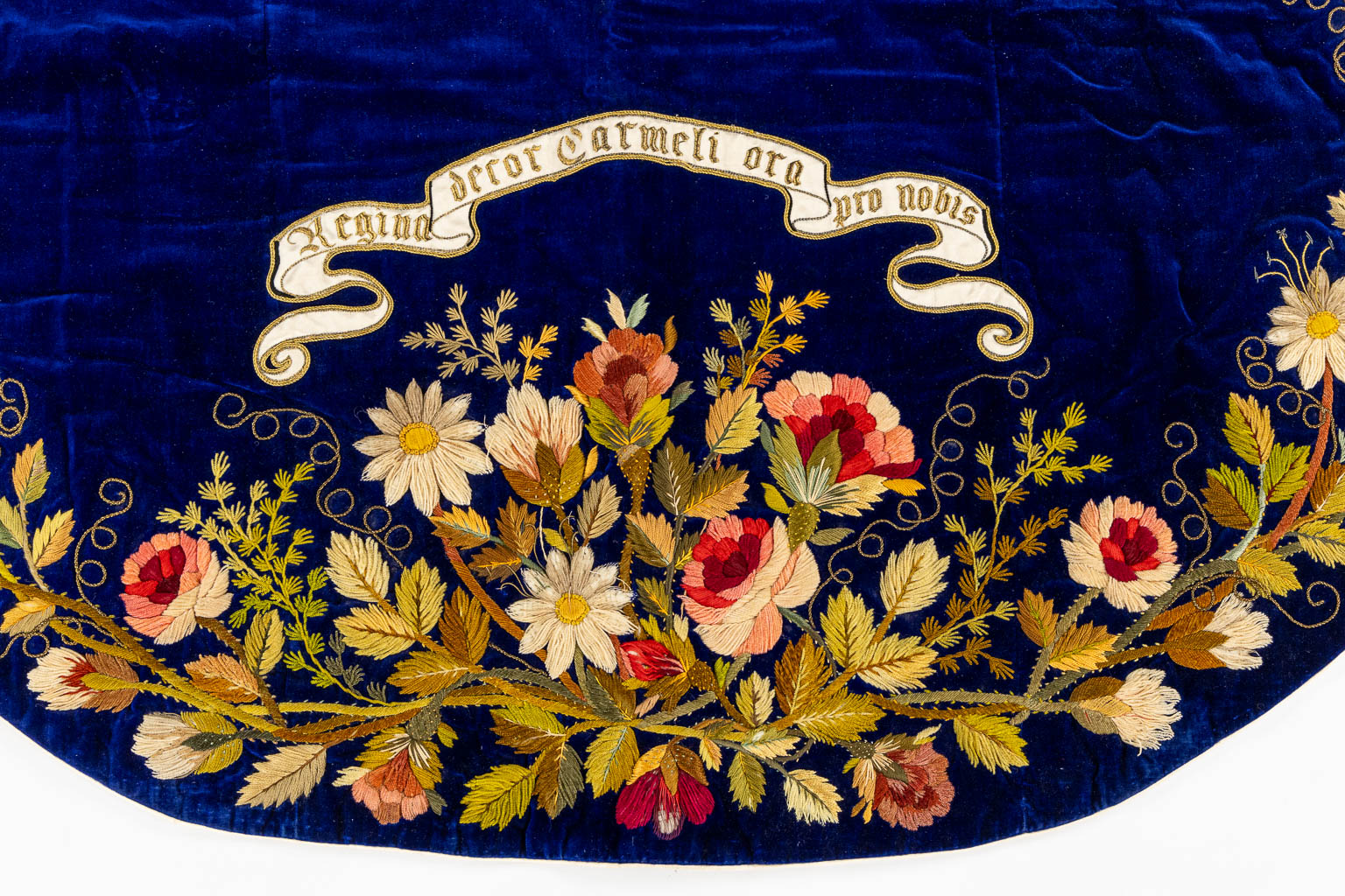 A colorfull and embroidered 