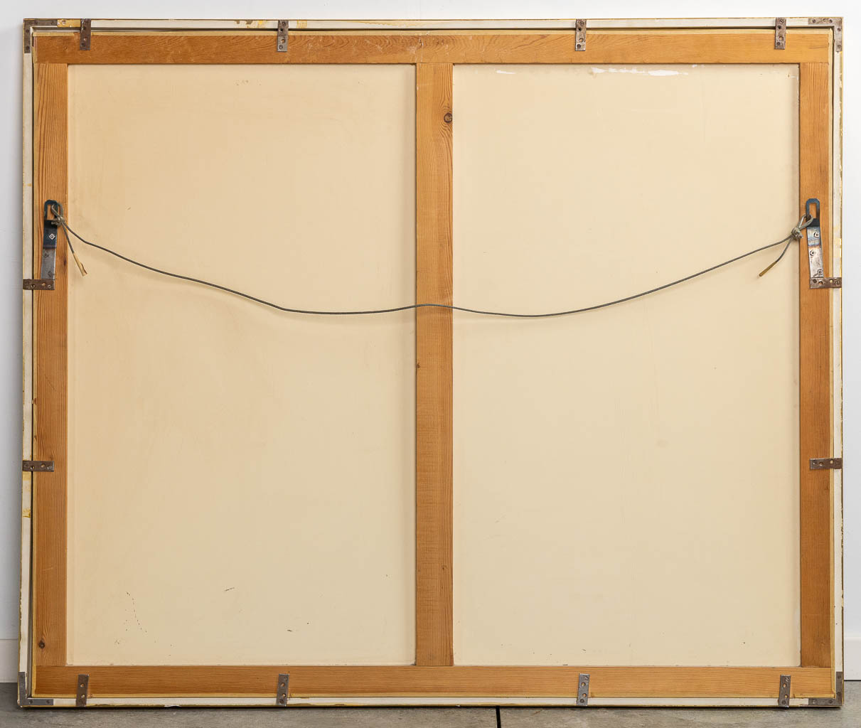 Jef VAN TUERENHOUT (1926-2006) 'Twee Figuren'. (W:104 x H:84 cm)