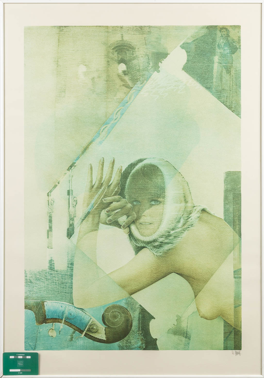 Pol MARA (1920-1998) een lithografie 11/99 (53 x 79 cm)