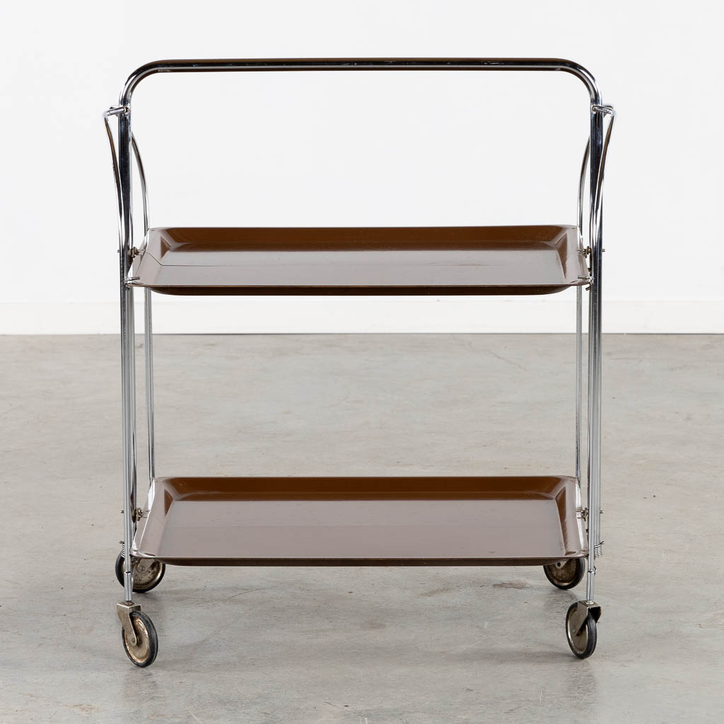 Bremshey Gerlinol, a foldable serving cart. (L:41 x W:79 x H:78 cm)