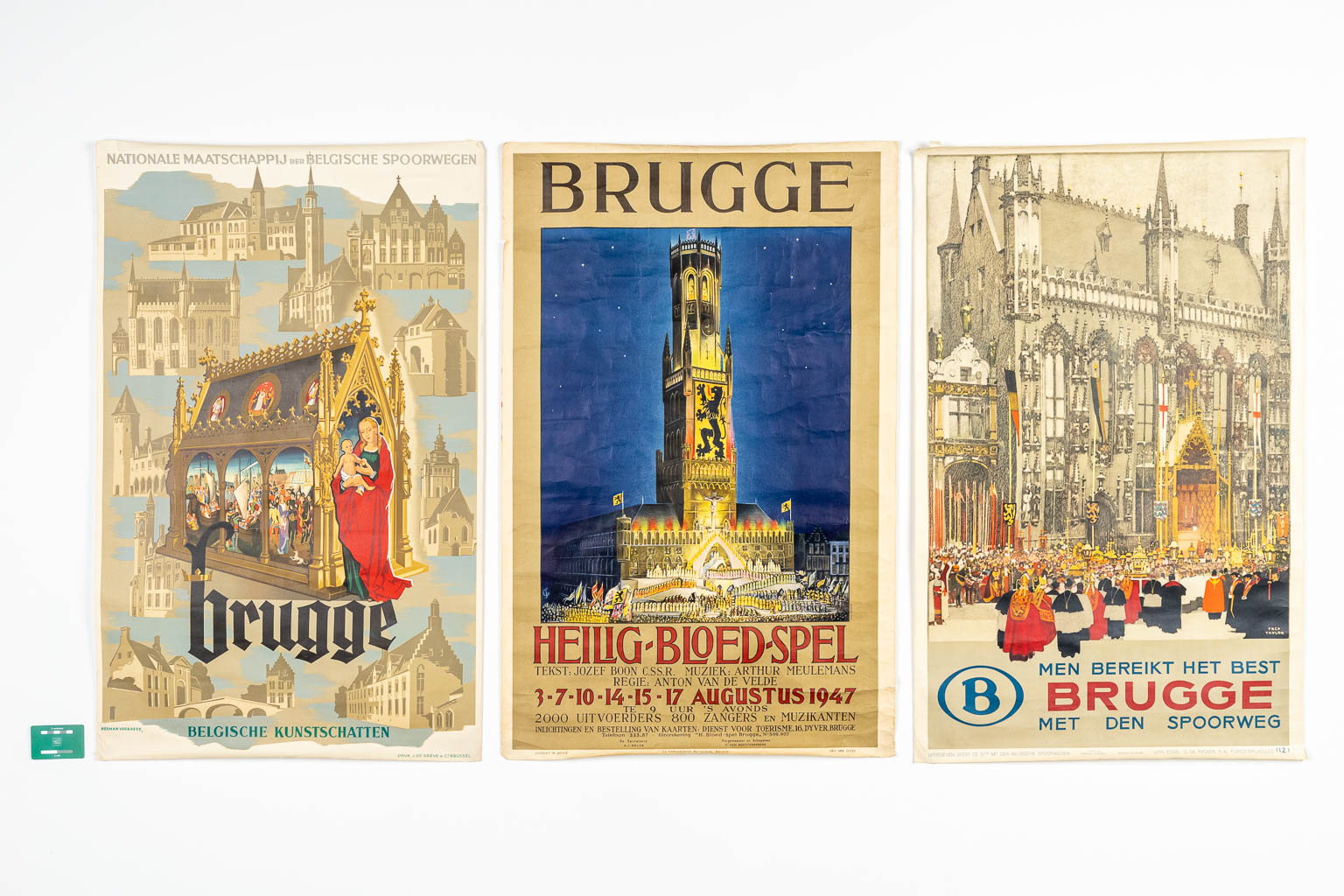 A collection of 3 vintage posters 