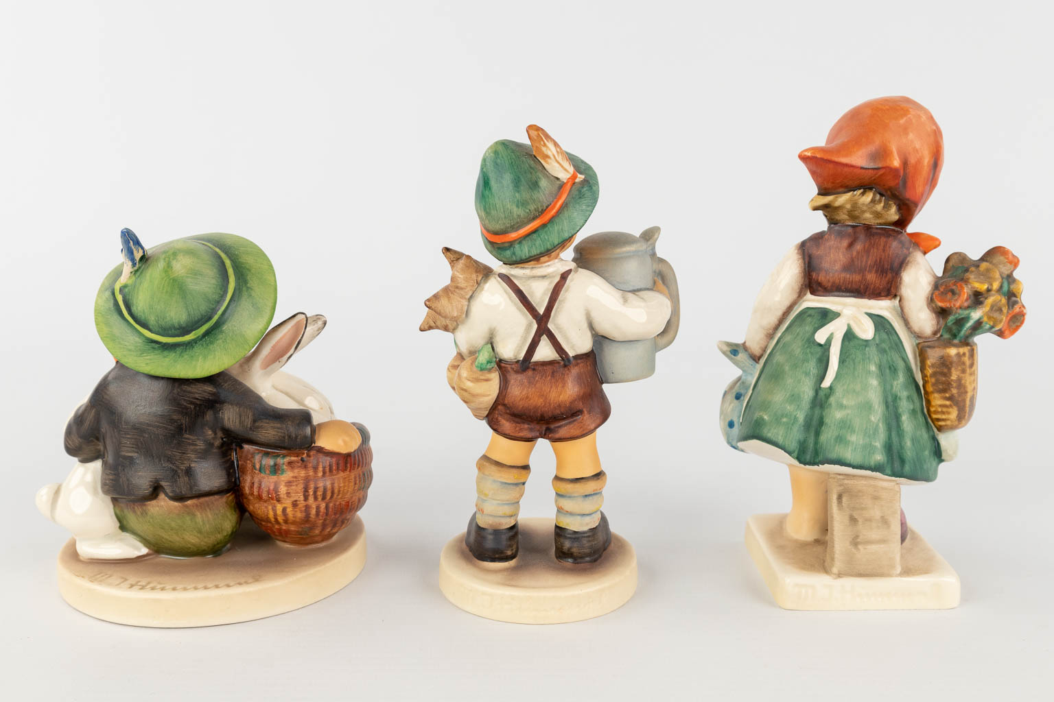 Hummel, a collection of 10 figurines. (H: 14,5 cm)