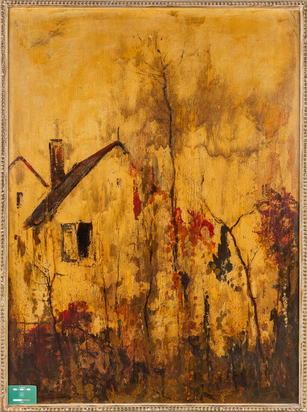 Paul HAGEMANS (1884-1959) 'Fall' oil on board. (W:87 x H:118 cm)
