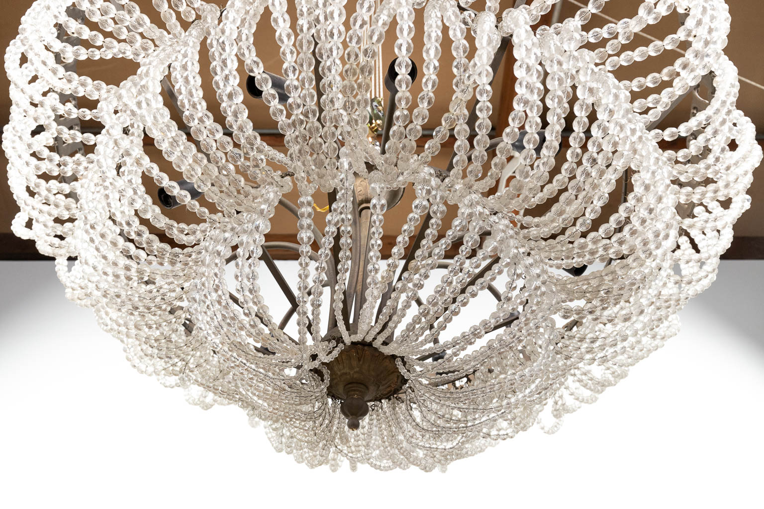 A large chandelier 