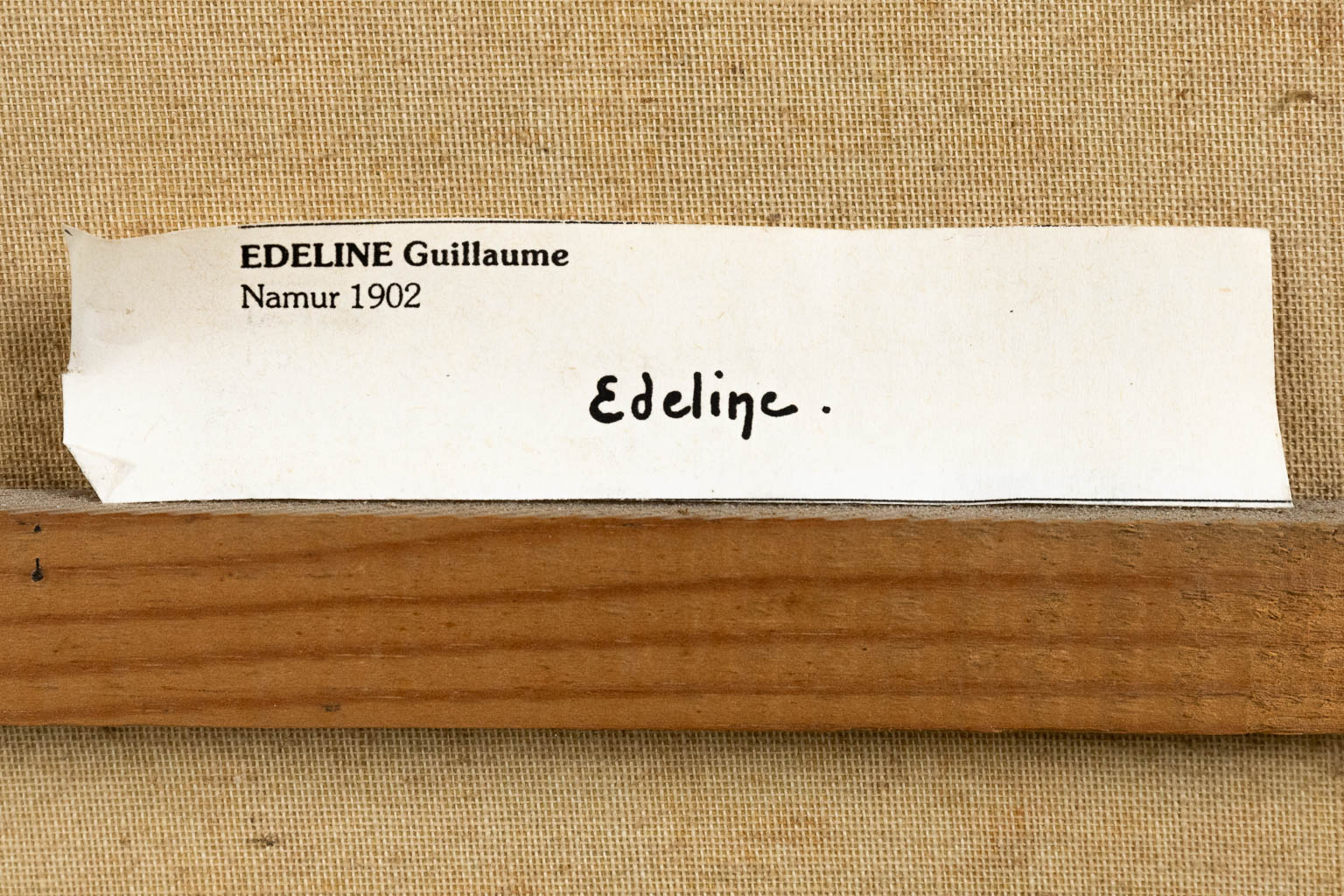 Guillaume EDELINE (1902-1987) 