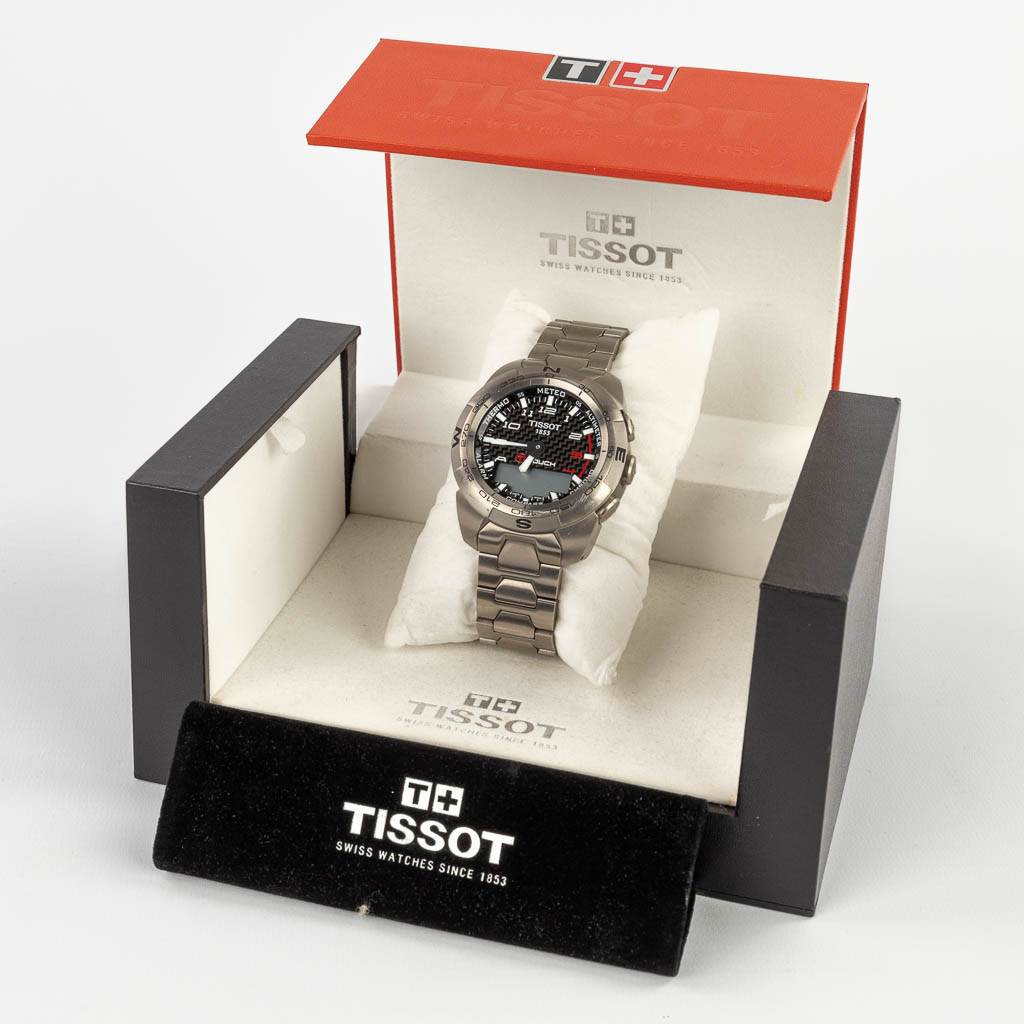Tissot T-Touch, a men's wristwatch, Titanium (W:4,3 cm)