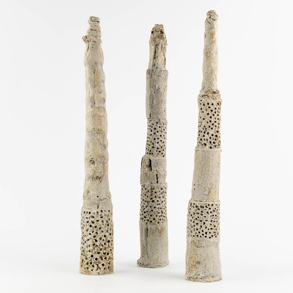  Pia MANU (XX) 'Three Decorative sculptures'.