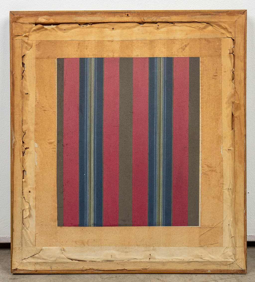 Rob DUTOIT (1890-1944) 'Village View' a mixed media on cardboard. (39 x 45 cm)