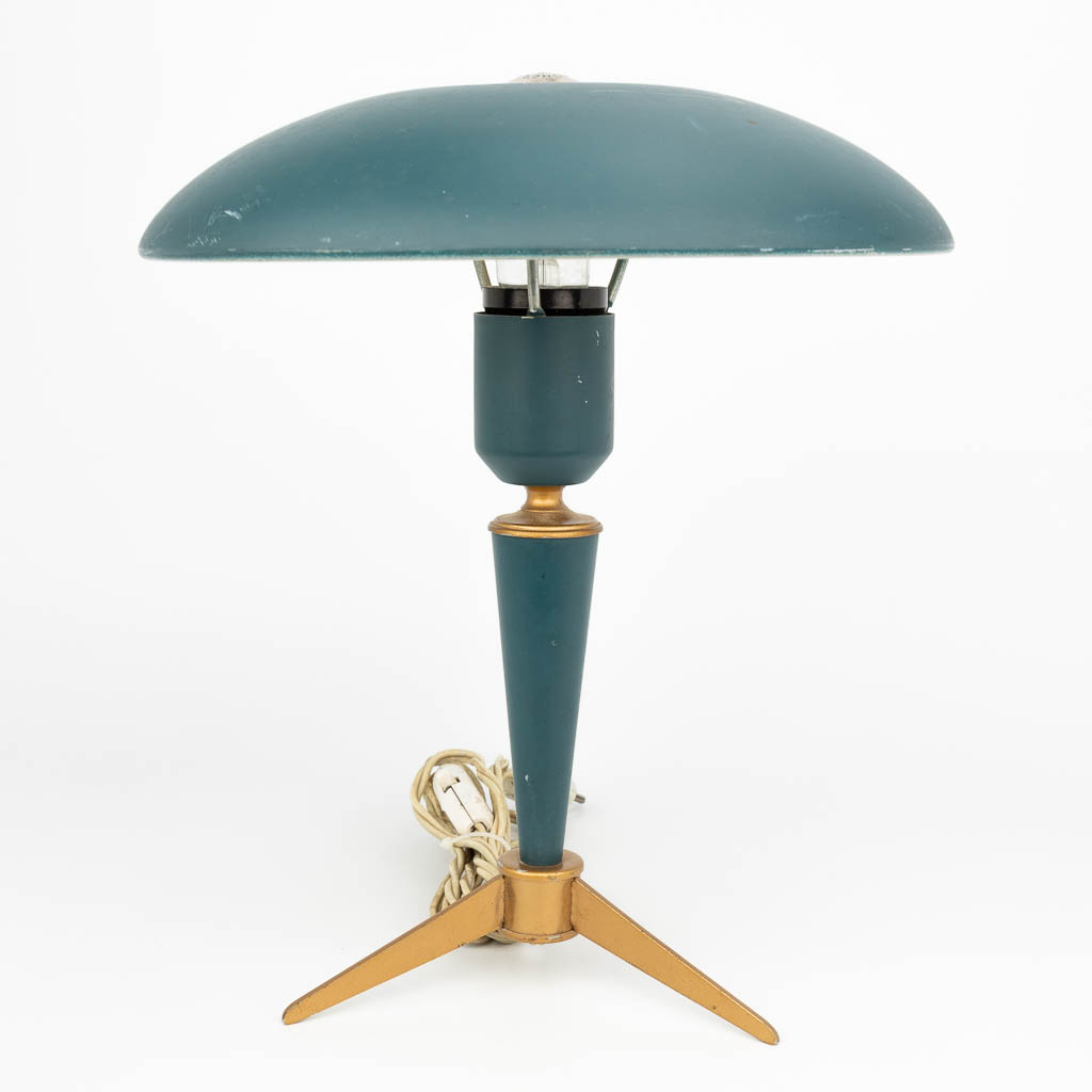 Louis Christian KALFF (1897-1976) een mid-century tafellamp gemaakt voor Phiilips. (H:32,5cm)