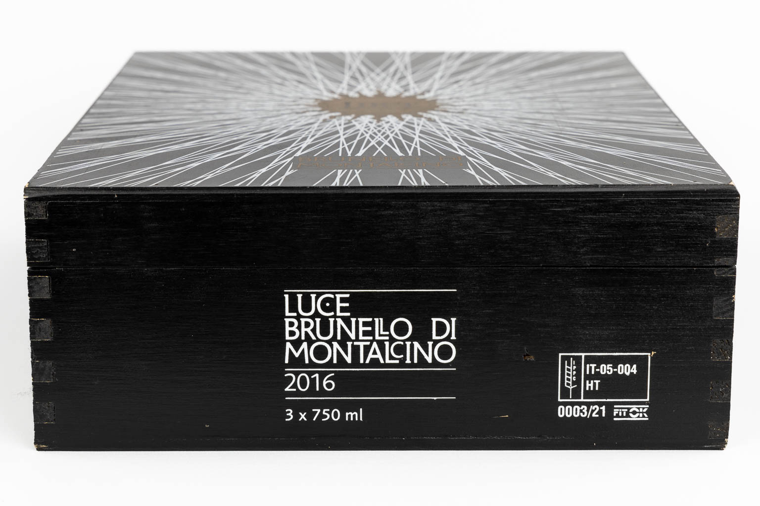2016 Luce Brunello Di Montalcino, 3 flessen.