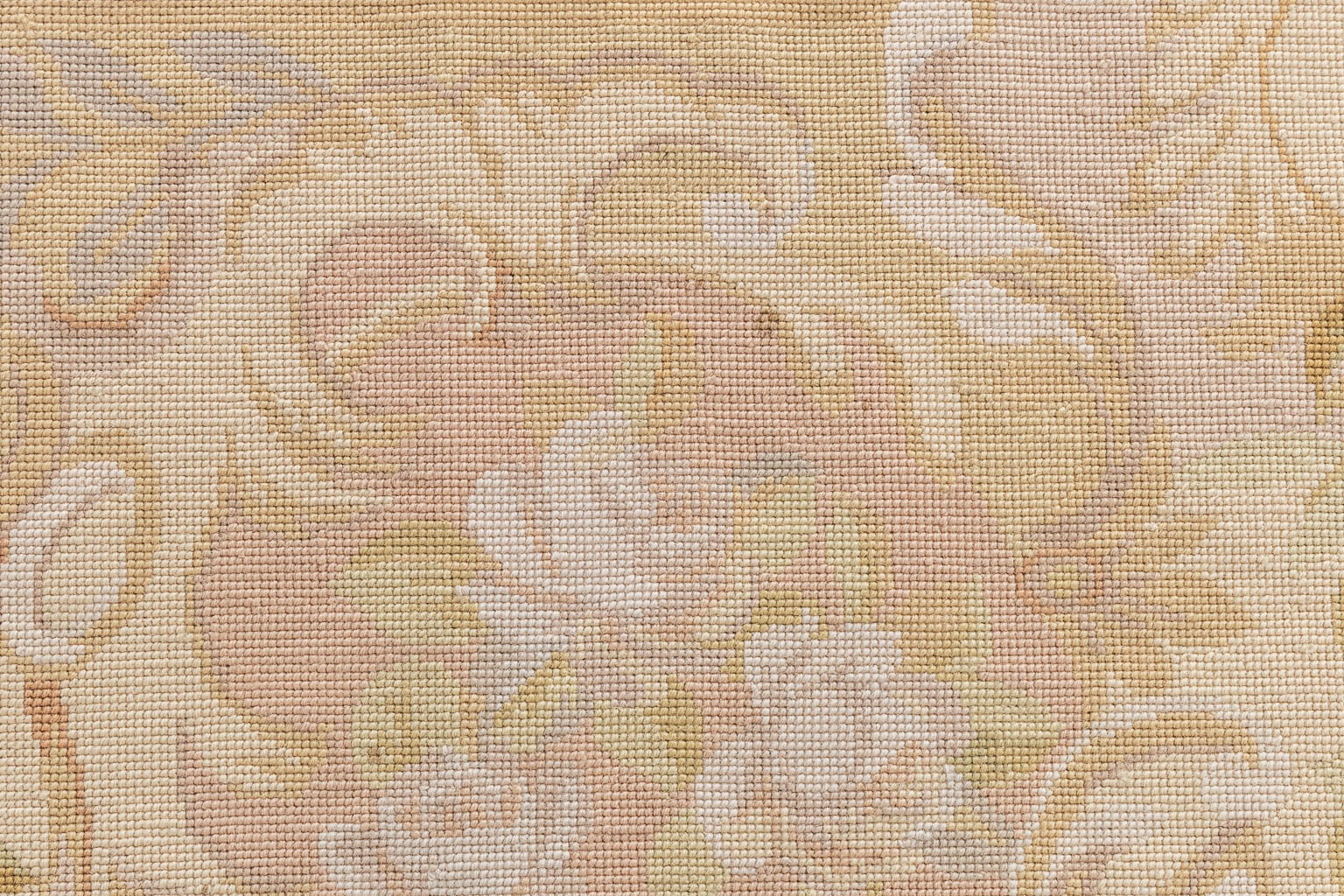 A pair of large Aubusson carpets. (L:304 x W:240 cm)
