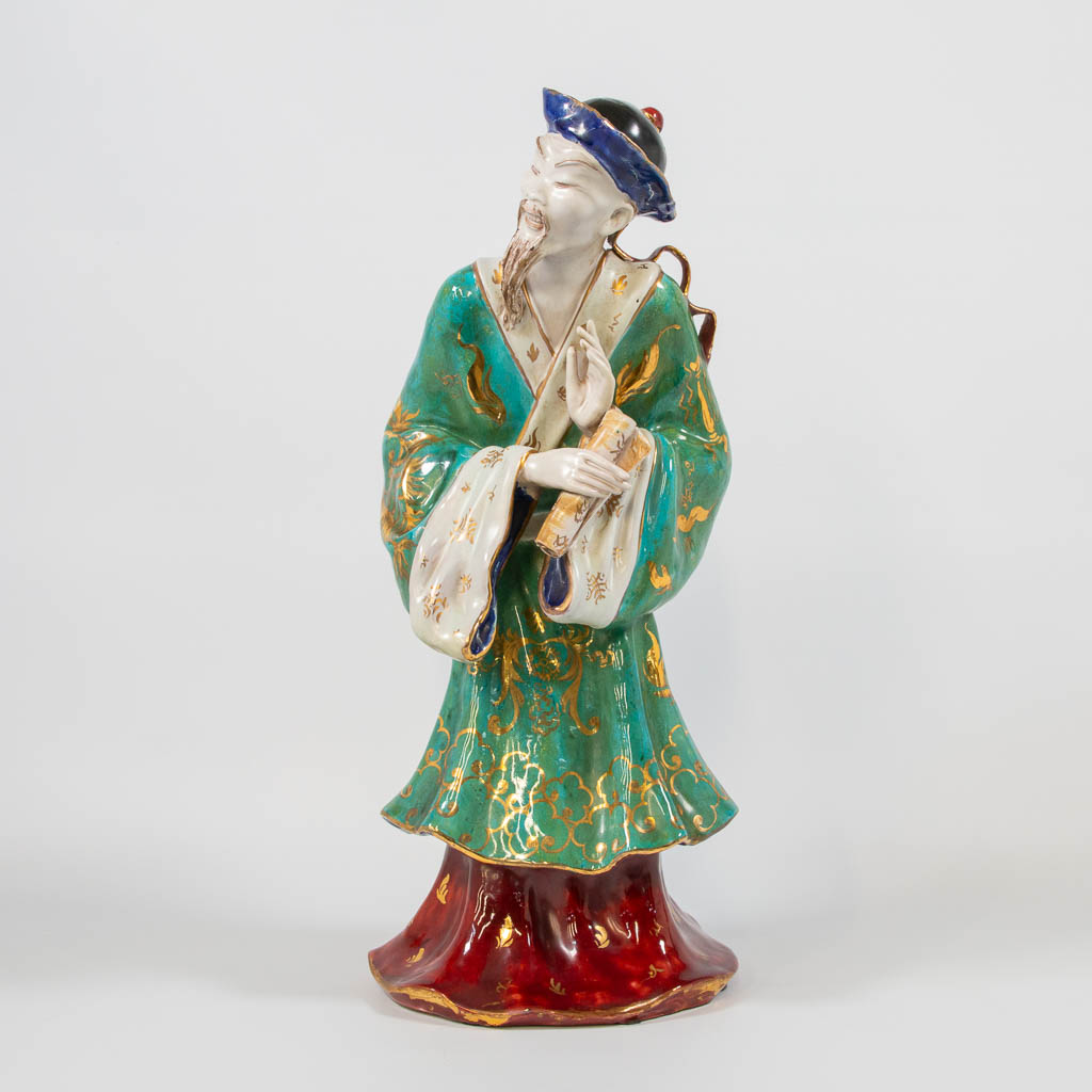 Eugenio PATTARINO (1885-1971) a statue of an oriental figurine. 