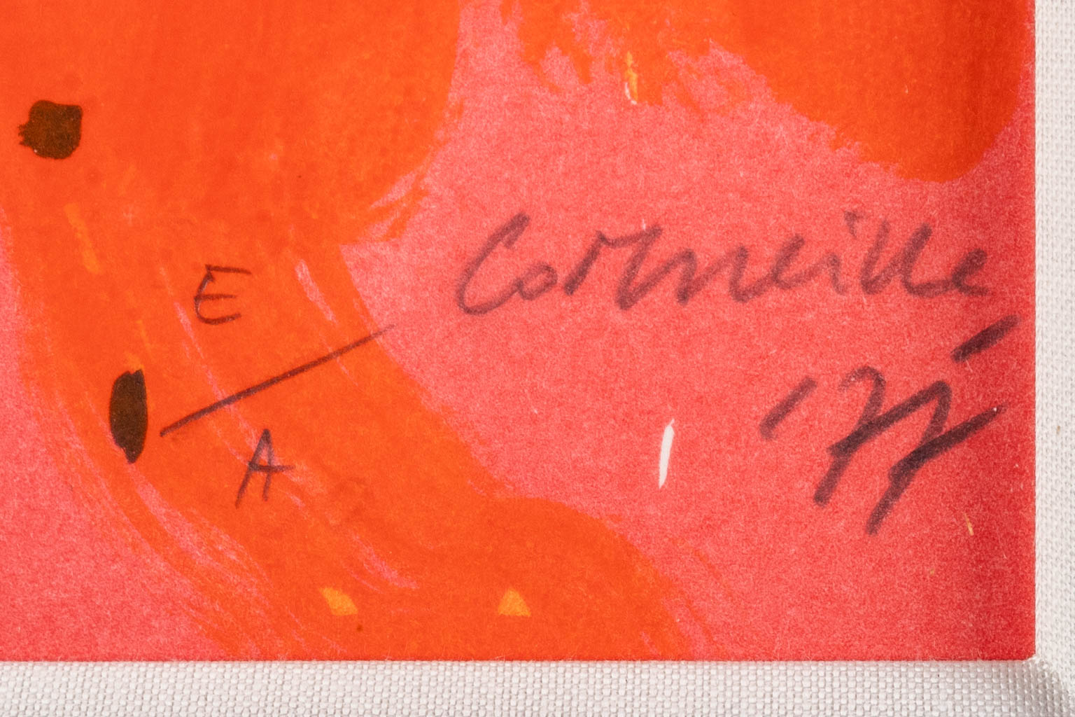 CORNEILLE (1922-2010) Lithograph, Epreuve D