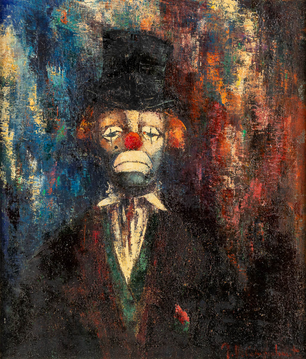  Jan VAN CAMPENHOUT (1907-1972) 'Clown'.