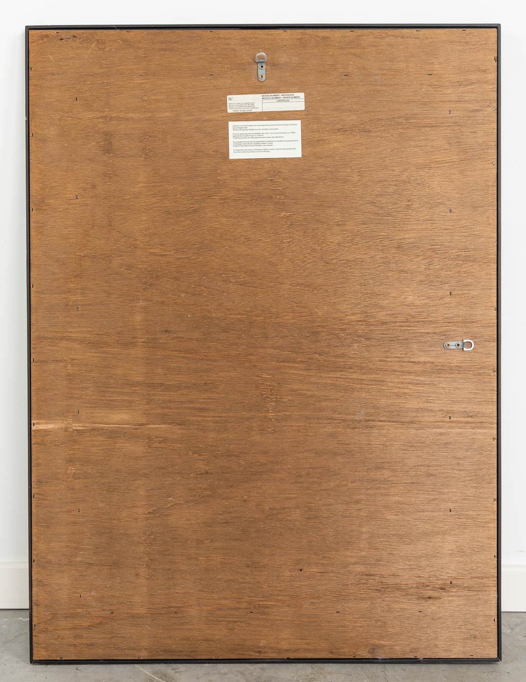 Deknudt, een spiegel. 20ste eeuw. (W:63 x H:84 cm)
