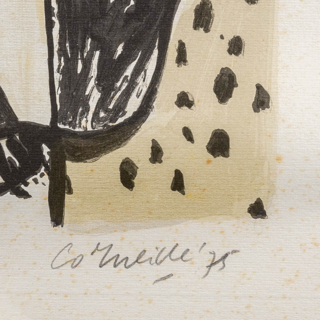 CORNEILLE (1922-2010) 'No title' a lithograph. 1975.  